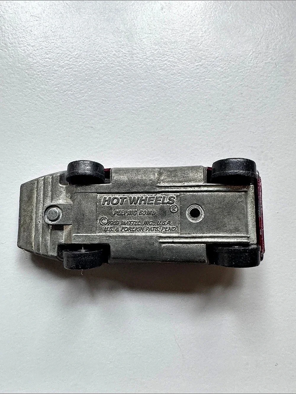 Vintage 1969 Hot Wheels Peeping Bomb Die-Cast Car